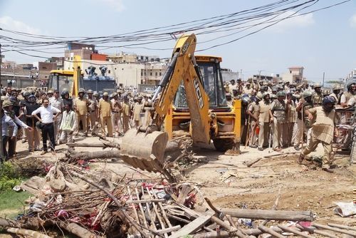 illegal construction demolition